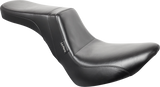 LE PERA Daytona 2-Up Seat - Without Backrest - Smooth - Black - FXBB LY-543S