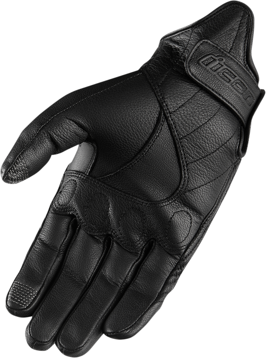 ICON Women's Pursuit Classic™ Gloves - Black - Medium 3302-0795