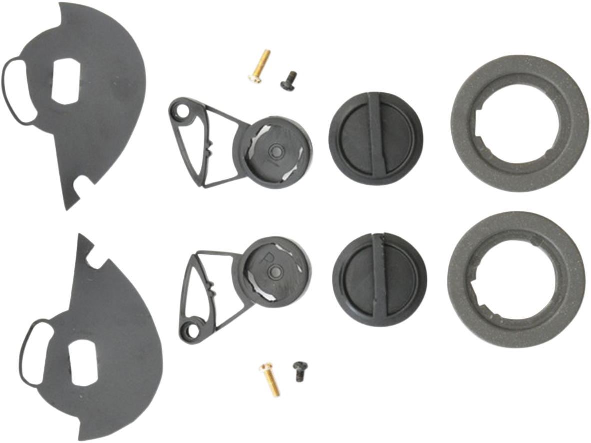 AFX FX-36 Shield Pivot Kit - Gray 0133-1004