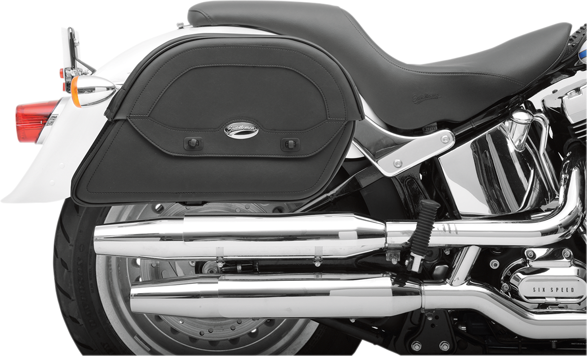 SADDLEMEN Custom Fit Cruis'n Saddlebag - Large 3501-0437