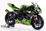 Arrow Competition Full Exhaust System, Carbon Fiber with titanium Collector Kawasaki ZX6R 2009-2020 71209MKZ