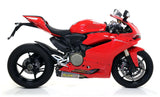 Arrow Ducati 1299 Panigale '15 Homologated Titanium Works Lh+Rh Silencers With Carbon End Cap For Original Collectors 71839pk