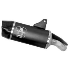 71953AKN  Arrow Indy Race Slip-on Exhaust, Dark for Moto Guzzi V100 Mandello 23-25