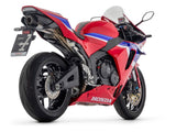 71971AKN + 71784MI Arrow Indy Race full system Exhaust Aluminum Dark  for Honda CBR600RR 24-25