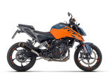 71972PRN Arrow Exhaust slip on NICHROM DARK  KTM DUKE 390 2024 - 2025
