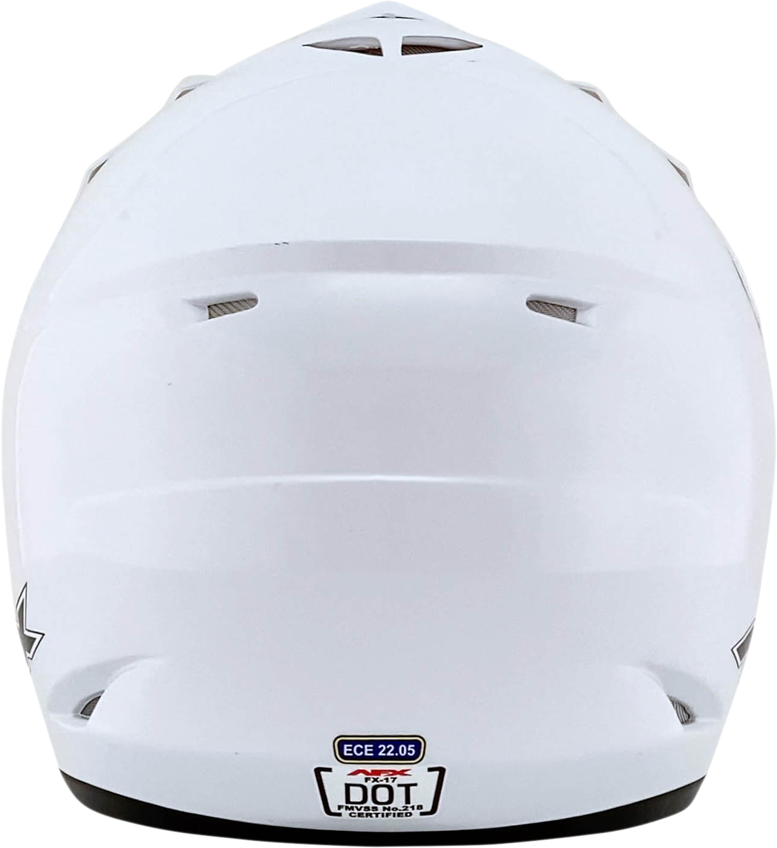 AFX FX-17 Motorcycle Helmet - White - Small 0110-4081