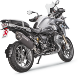 BMW R1200GS / Adventure 2013-2018 Exhaust, Akrapovic Slip-On in Black Titanium Muffler S-B12SO16-HAABL