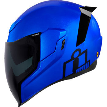 OPEN BOX NEW ICON Airflite™ Motorcycle Helmet - Jewel - MIPS® - Blue - Small 0101-14191