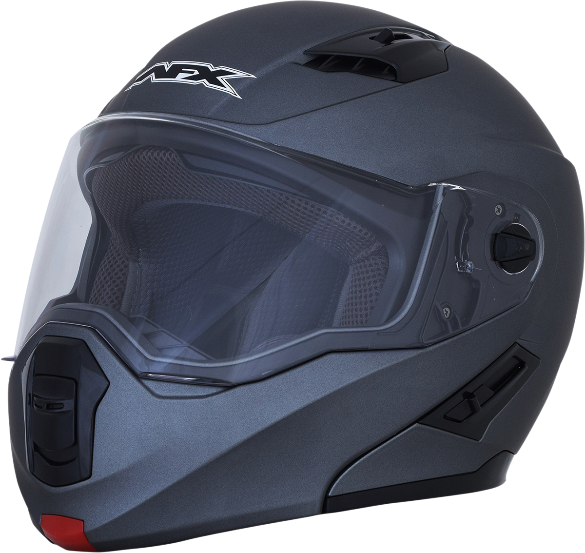 AFX FX-111 Motorcycle Helmet - Frost Gray - Medium 0100-1790