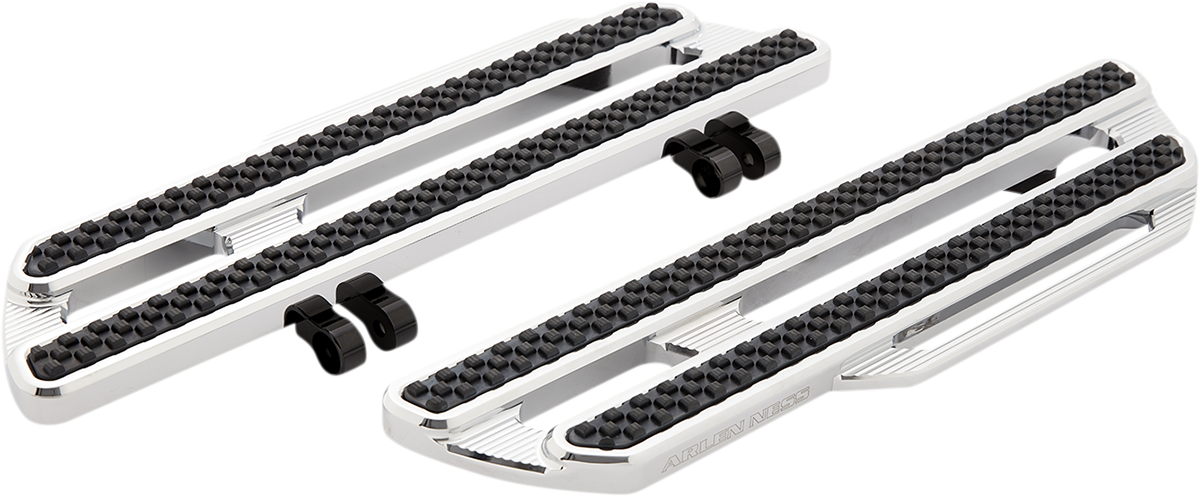 ARLEN NESS Method Driver Floorboards - Extended - Chrome 410-017