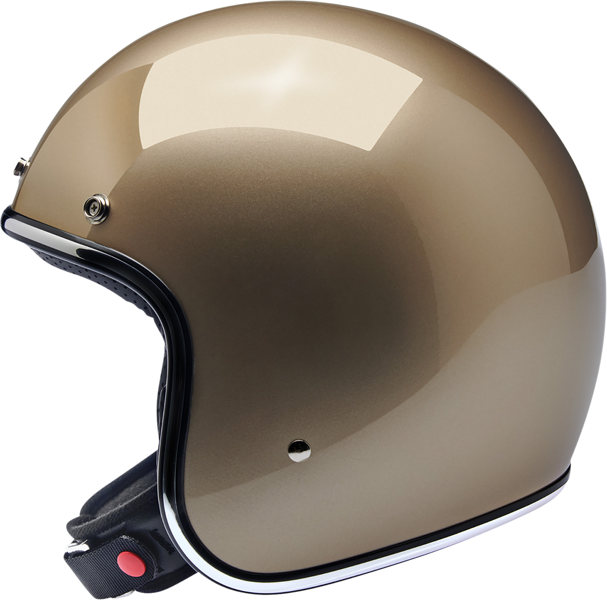 BILTWELL Bonanza Motorcycle Helmet - Metallic Champagne - XS 1001-328-201