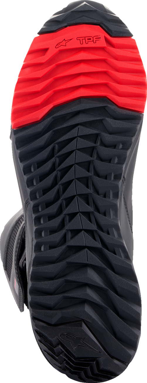 ALPINESTARS RT-7 Drystar® Boots - Black/Red - US 8.5 / EU 41 2443023-13-41