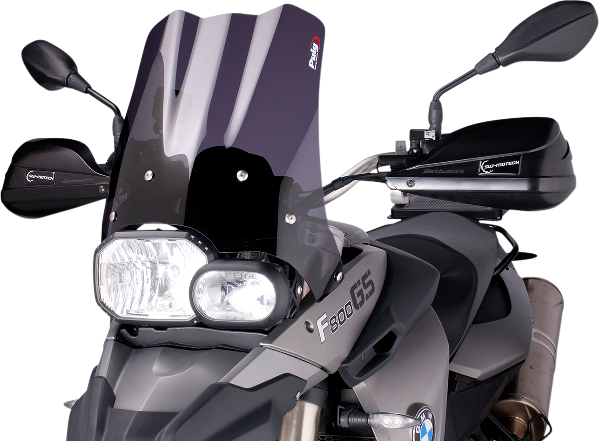 PUIG HI-TECH PARTS Touring Windscreen - Dark Smoke - BMW 4670F