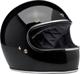 BILTWELL Gringo Motorcycle Helmet - Gloss Black - Small 1002-101-102