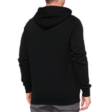 100% Official Fleece Zip-Up Hoodie - Black - Small 20032-00010