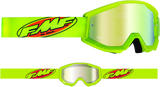 FMF Youth PowerCore Goggles - Core - Yellow - Gold Mirror F-50055-00003 2601-3024