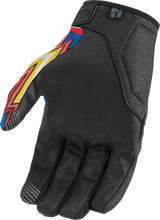 ICON Hooligan™ CE Flyboy Gloves - Blue - Small 3301-4709