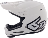 6D ATR-2 Motorcycle Helmet - Gloss White - Small 12-0525