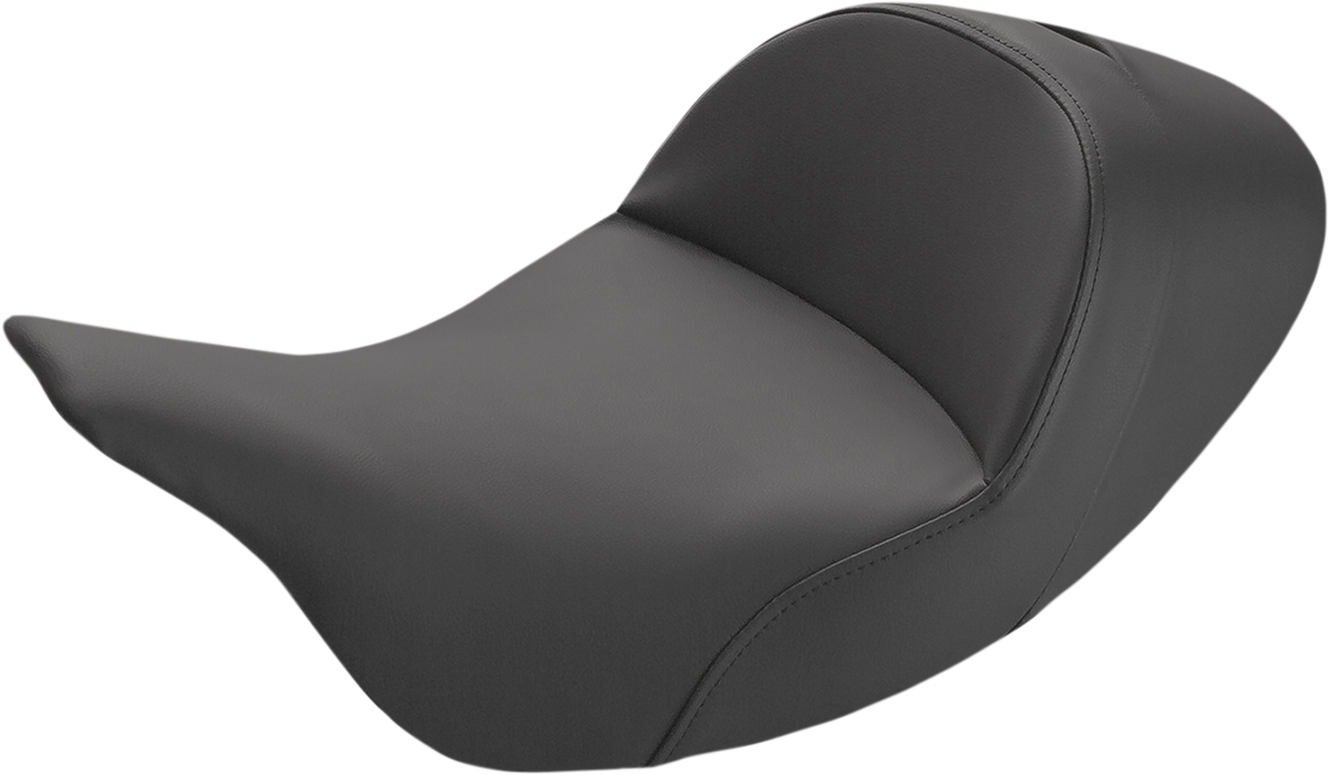 SADDLEMEN Solo Seat - Low - Smooth - FL '08-'23 808-07B-0040L