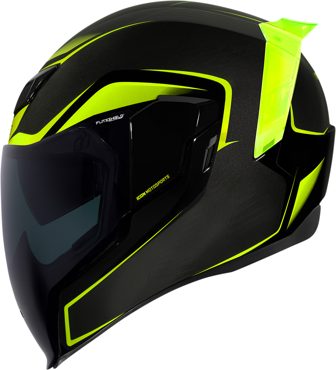 ICON Airflite™ Motorcycle Helmet - Crosslink - Hi-Viz - XL 0101-14075