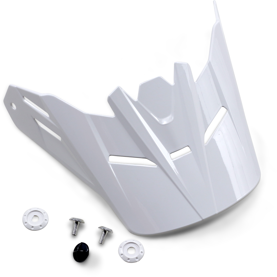 Z1R Youth Rise Visor Kit - Solid - Gloss White 0132-1342