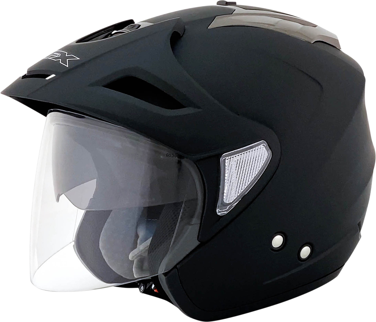 AFX FX-50 Motorcycle Helmet - Matte Black - Small 0104-1370