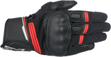 ALPINESTARS Booster Gloves - Black/Red - Small 3566917-13-S