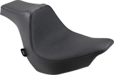 DRAG SPECIALTIES Predator III Seat - Black - Smooth - FXBR/S '18-'22 0802-1187