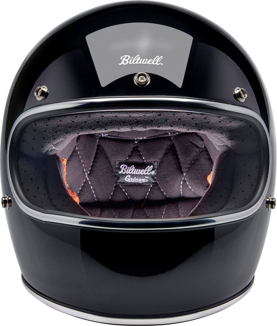 BILTWELL Gringo Motorcycle Helmet - Gloss Black - XS 1002-101-501