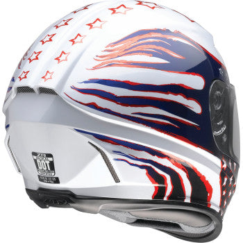 Z1R Jackal Motorcycle Helmet - Patriot - Red/White/Blue