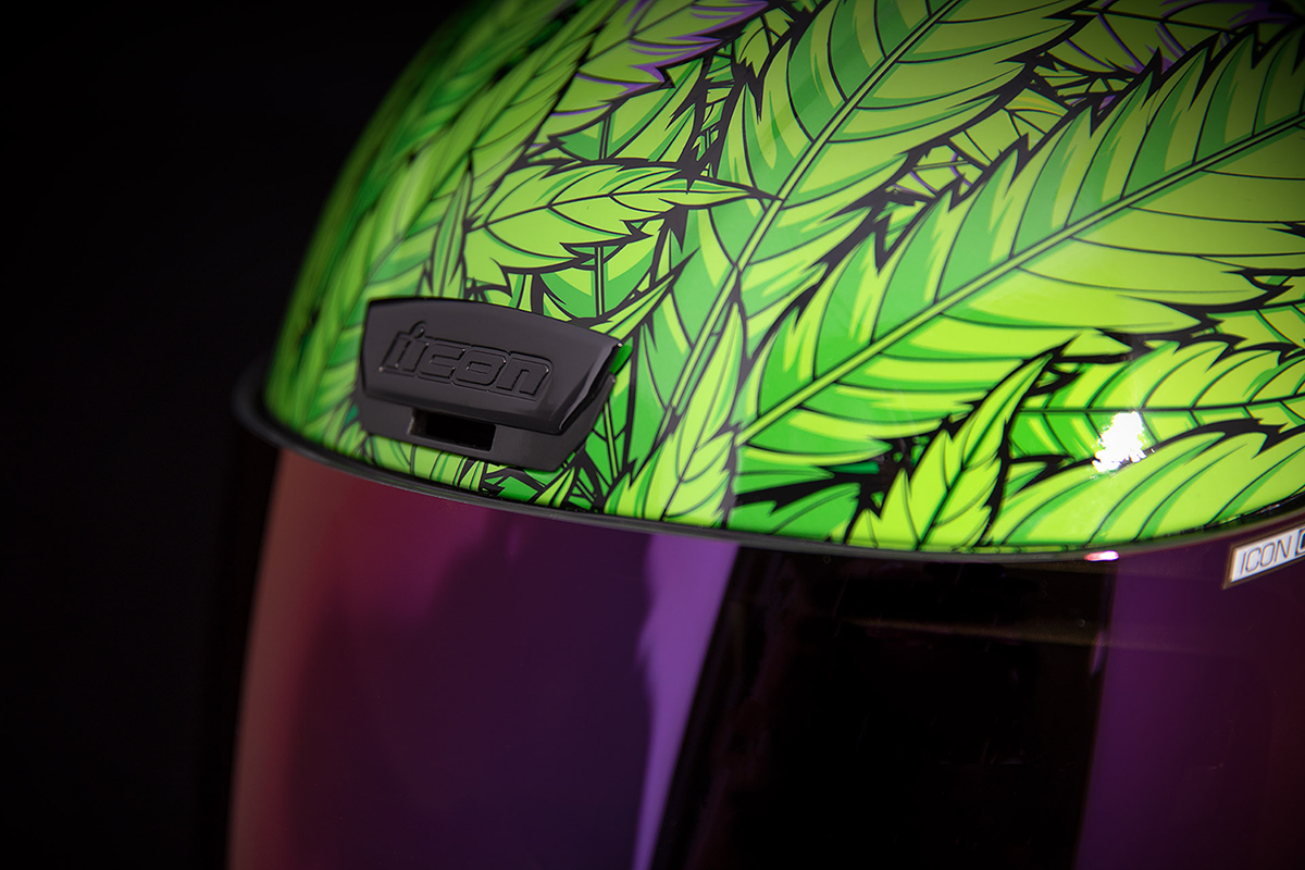 ICON Airform™ Motorcycle Helmet - Ritemind Glow™ - Green - 2XL 0101-14083