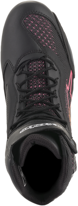 ALPINESTARS Women Stella Faster-3 Rideknit Shoes - Black/Yellow/Pink - US 9.5 251052014400