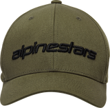 ALPINESTARS Linear Hat - Military/Black - Small/Medium 1230810056910SM