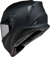 Z1R Youth Warrant Motorcycle Helmet - Flat Black - Medium 0102-0240