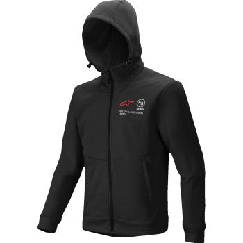 ALPINESTARS Racer MX Fleece Hoodie - Black - 2XL 3800125-10-2X