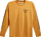 ALPINESTARS Sunday Long-Sleeve T-Shirt - Gold - 2XL 12137184059XXL