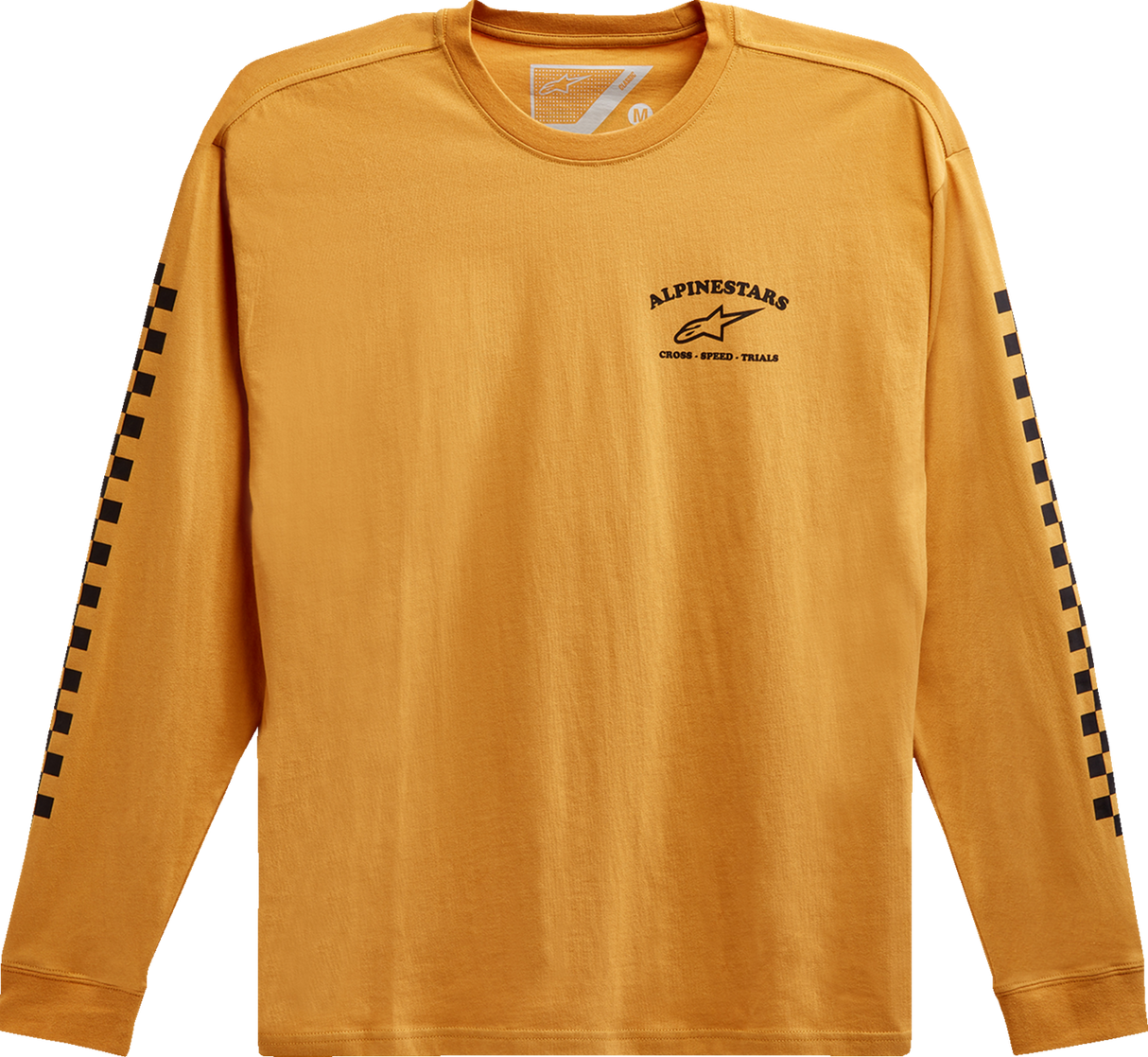 ALPINESTARS Sunday Long-Sleeve T-Shirt - Gold - Large 12137184059L