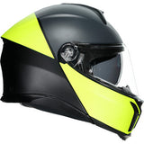 AGV Tourmodular Motorcycle Helmet - Balance - Black/Yellow Fluo/Gray - Medium 211251F2OY00112