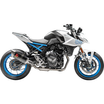 AKRAPOVIC Racing Line Exhaust System - Carbon Fiber - Suzuki 2025  GSX-8S & GSX-8R S-S8R2-EEC