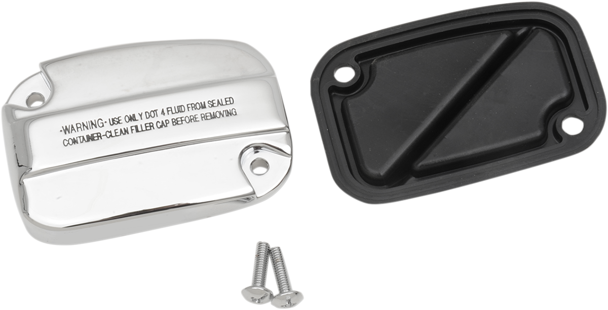 DRAG SPECIALTIES Master Cylinder Cover - Clutch - Chrome 77668