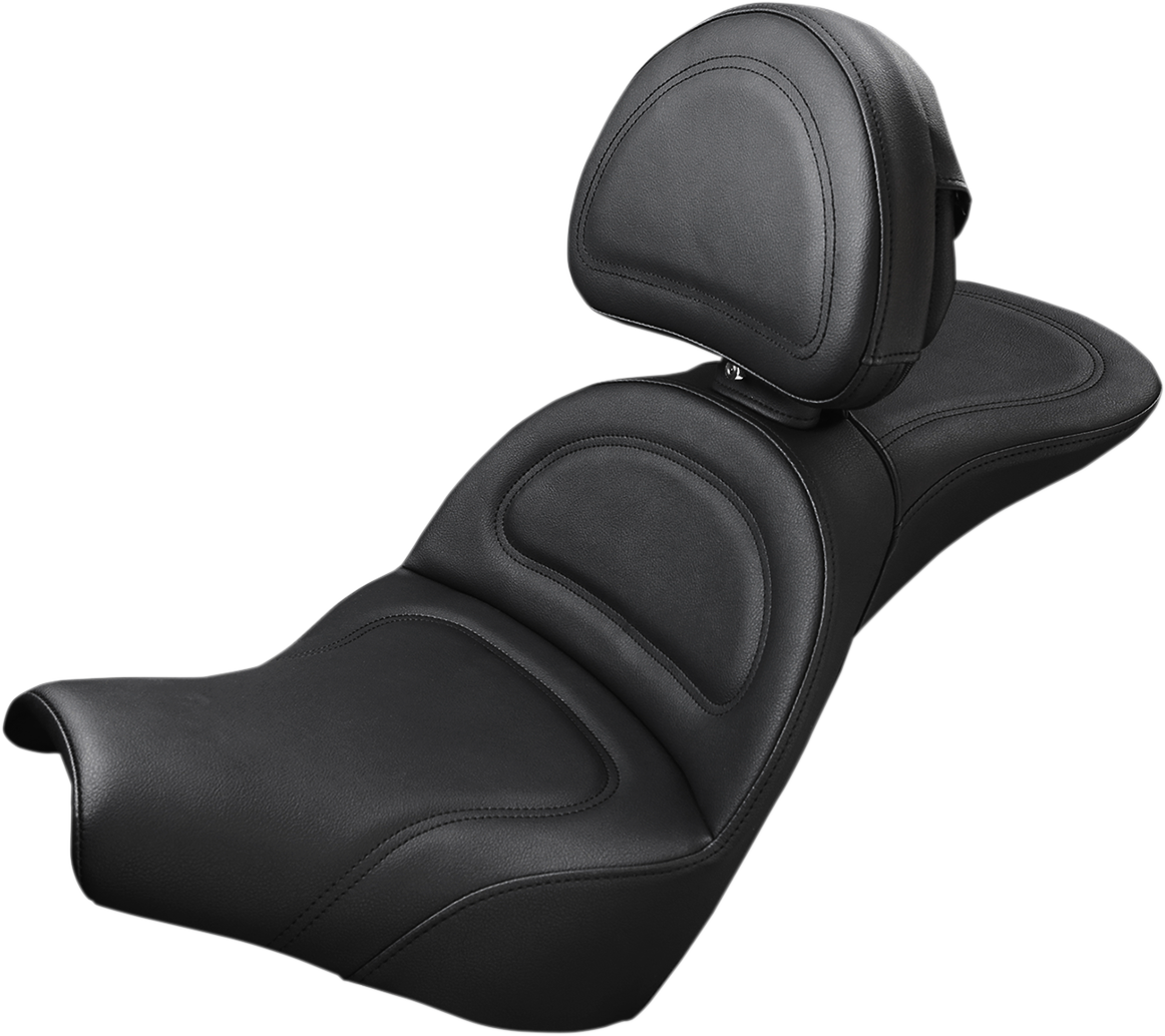 SADDLEMEN Explorer Seat - w/ Driver Backrest - FXBB '18-'22 818-30-030