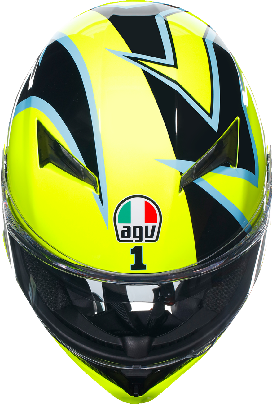 AGV K3 Motorcycle Helmet - Rossi WT Phillip Island 2005 - Small 2118381004002S