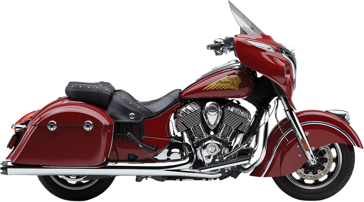 COBRA Dual Cut Muffler - Indian - Chrome 5208