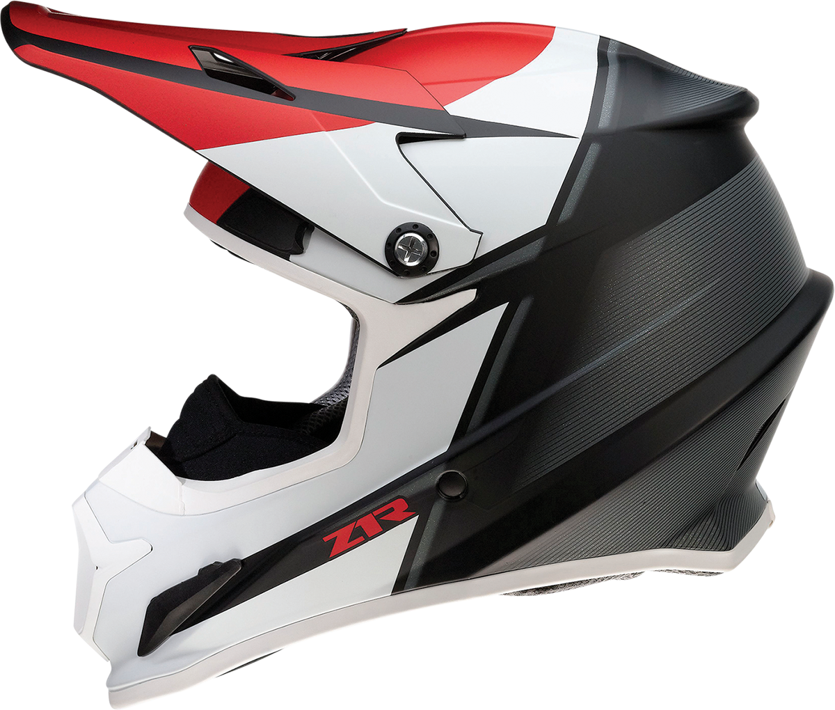 Z1R Rise Motorcycle Helmet - Cambio - Red/Black/White - Small 0120-0721