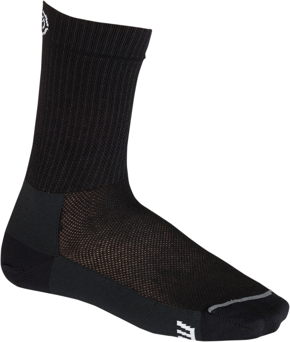 MOOSE RACING Crew Socks - Black - S/M 3431-0599