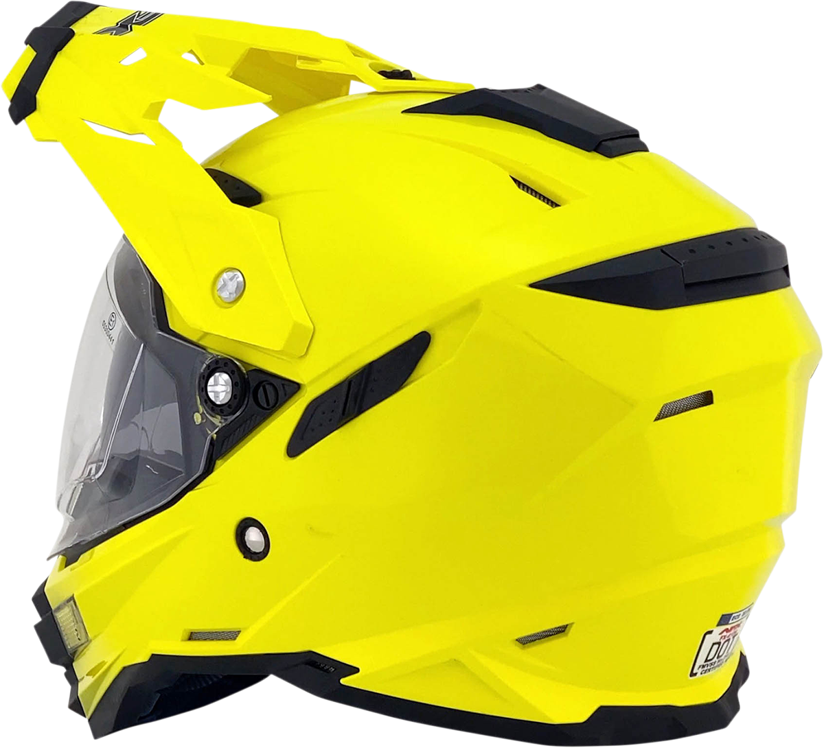 AFX FX-41DS Motorcycle Helmet - Hi-Vis Yellow - Medium 0110-3774