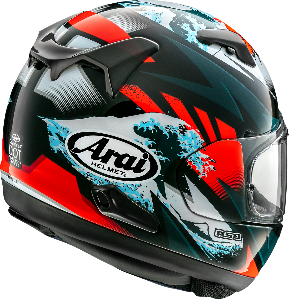 ARAI Quantum-X Motorcycle Helmet - Wave - XS 0101-16004