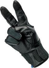 BILTWELL Belden Gloves - Black - Small 1505-0101-302