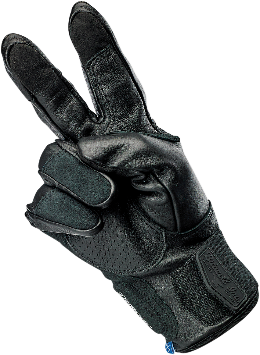 BILTWELL Belden Gloves - Black - Large 1505-0101-304