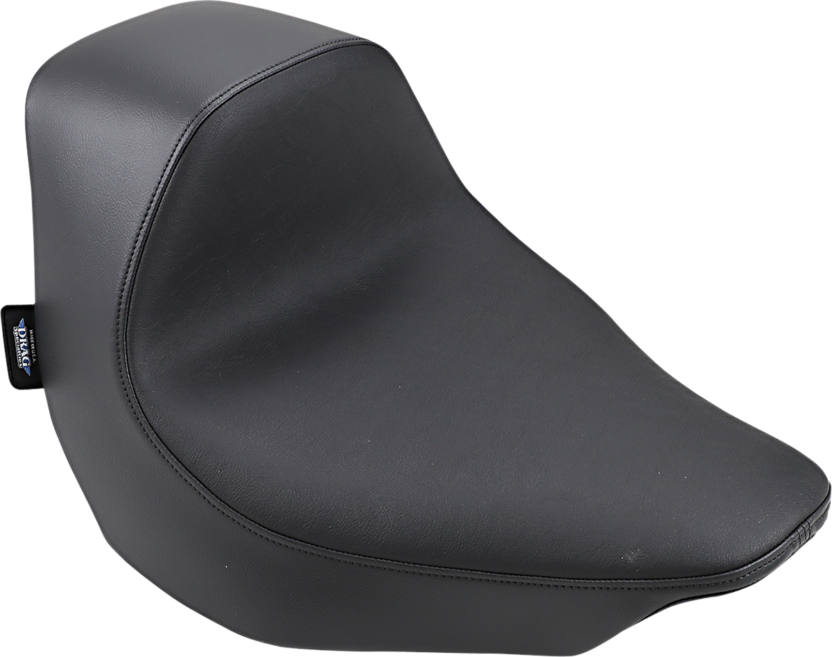 DRAG SPECIALTIES EZ-Solo Seat - Smooth - Vinyl - FLFB/S '18-'22 ACT EZ-ON MOUNT STYLE 0802-1183